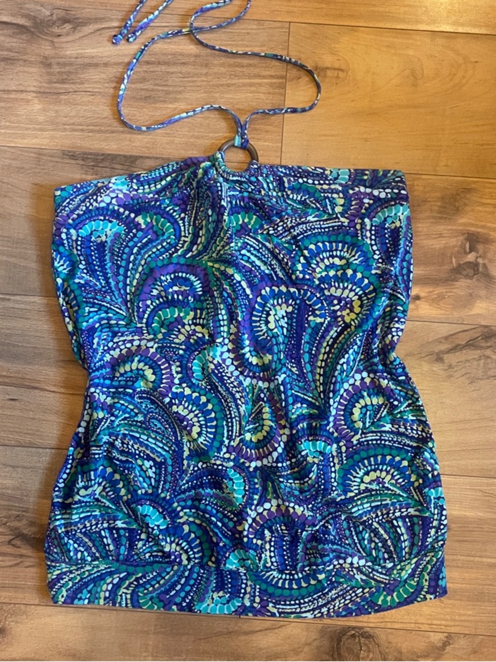 GAP Blue, Teal & Purple Paisley printed summer tank